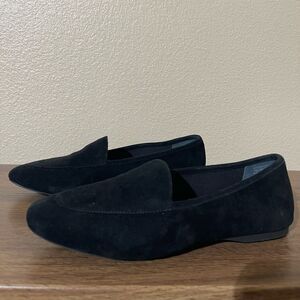 Birdies Black Suede Loafers